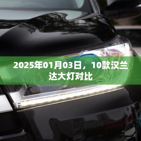 漢蘭達(dá)大燈對(duì)比評(píng)測(cè)，2025年新款車型大燈對(duì)比解析