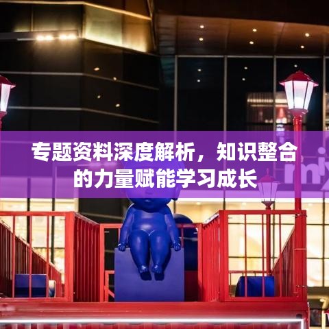 專題資料深度解析，知識整合的力量賦能學習成長