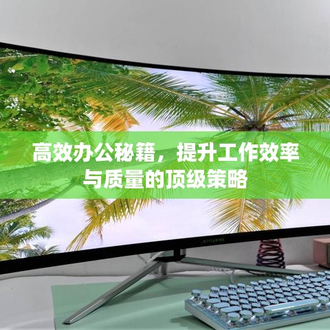 高效辦公秘籍，提升工作效率與質(zhì)量的頂級策略