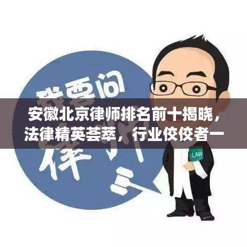 安徽北京律師排名前十揭曉，法律精英薈萃，行業(yè)佼佼者一覽無余